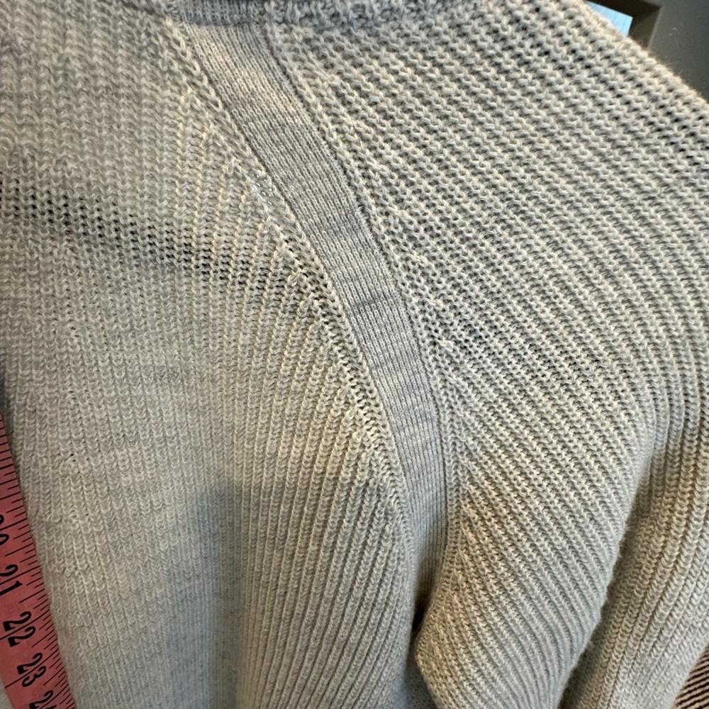 Athleta light heather grey open swing travel/ lounge cardigan/jacket - Picture 8 of 11